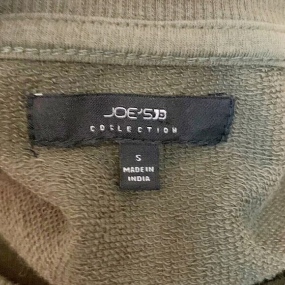 Joe’s Collection Casual Athleisure Long Sleeve Grommets Laced Casual Sweatshirt - Picture 10 of 12